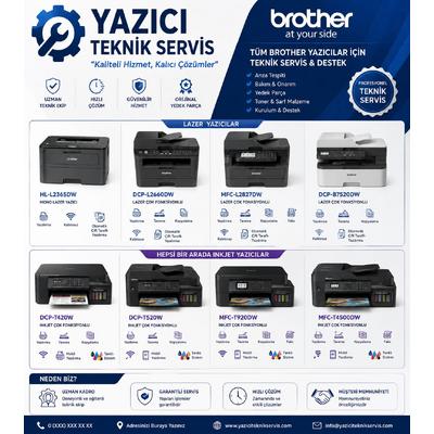 brother MFC-T580DW Yazıcı Teknik Servis, Bakım ve Arıza Çözüm Hizmeti
